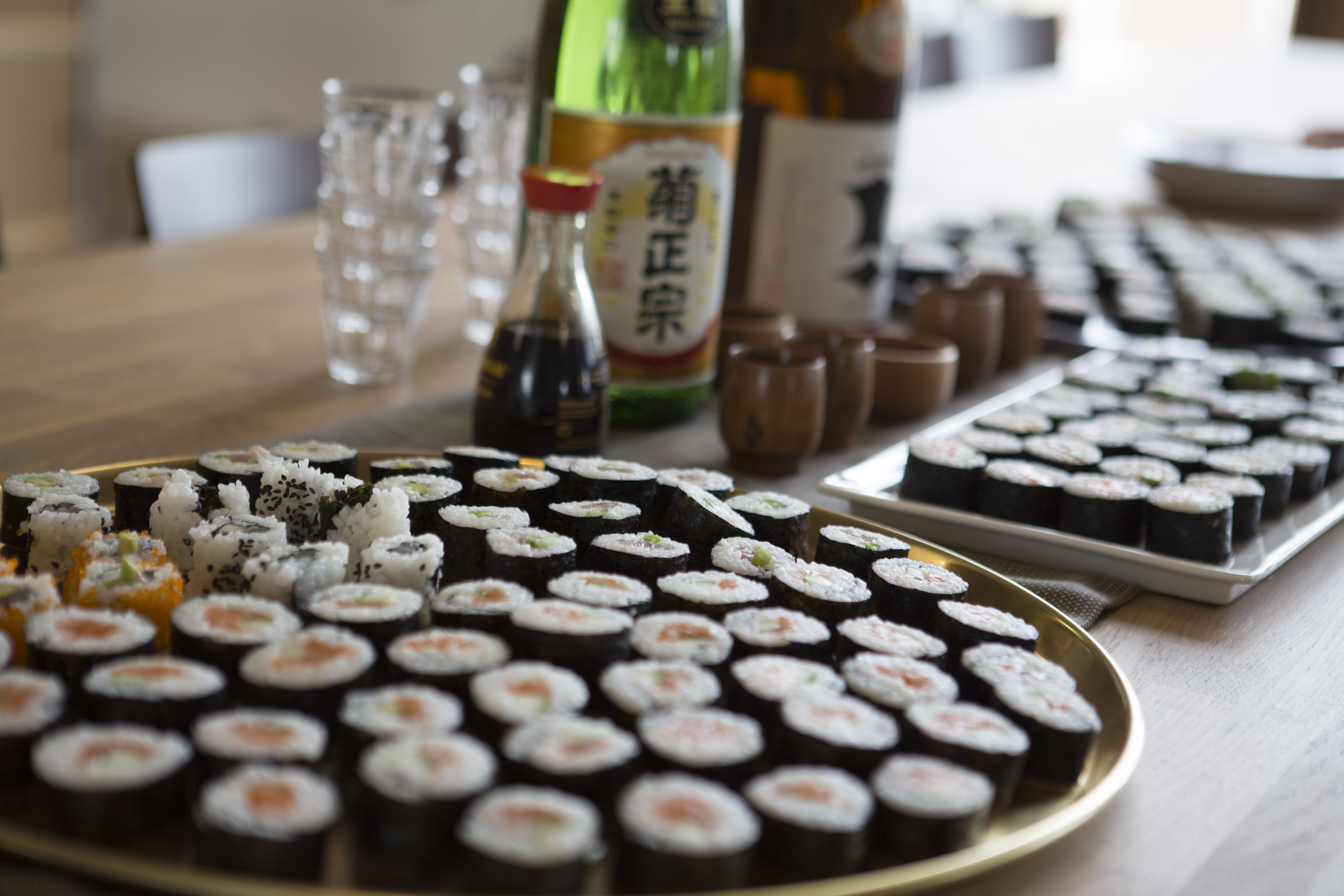 Special sushi en sake lunch Unc Inc